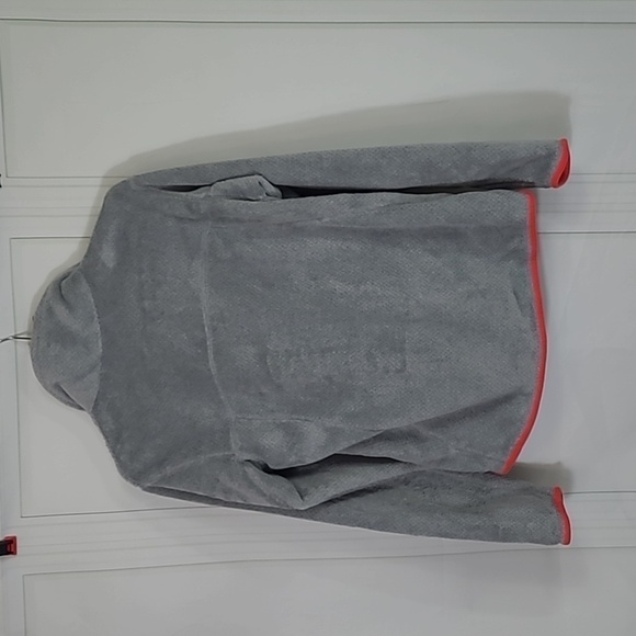 PATAGONIA Re-Tool Snap T Fleece Pull Over Women's - Grey & Red Kangaroo Pocket - Picture 8 of 8